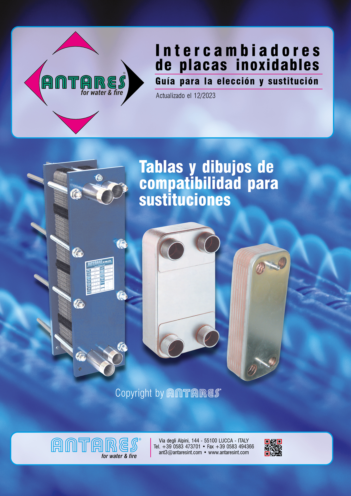 Intercambiadores de placas de acero inoxidable