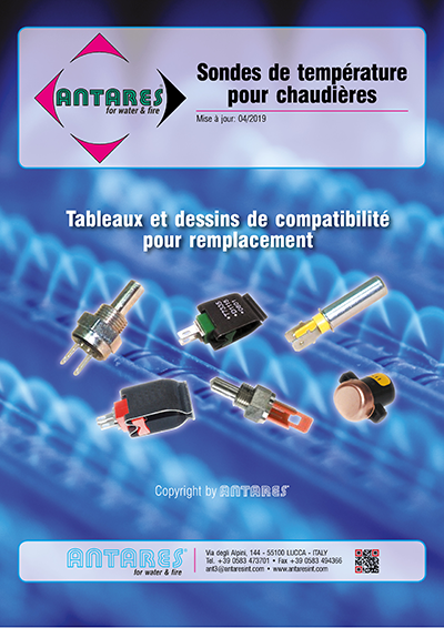 Sondes de température pour chaudières